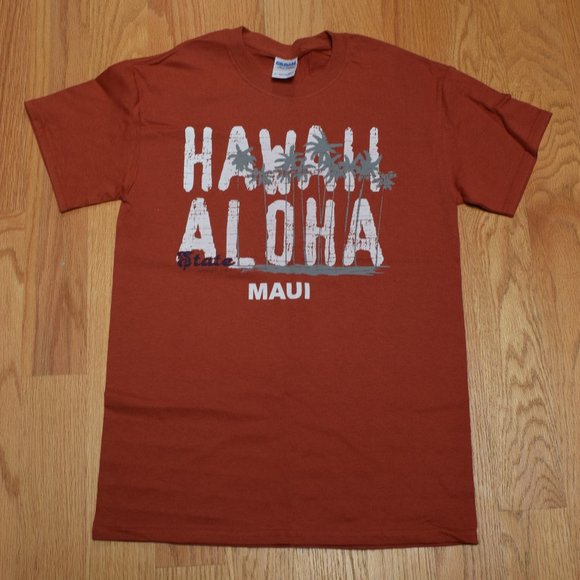 2 for $12:  NWOT Set of Hawaii-Themed Cotton T-Shirts in Size S - Picture 2 of 15